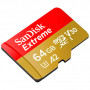 Карта пам'яті SanDisk 64GB microSD class 10 UHS-I Extreme For Action Cams and Dro (SDSQXAH-064G-GN6AA)