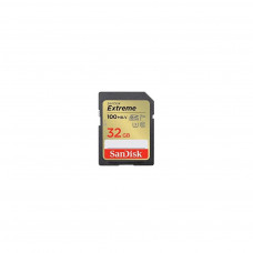 Карта пам'яті SanDisk 32GB SD class 10 UHS-I Extreme (SDSDXVT-032G-GNCIN)