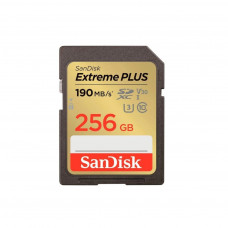 Карта пам'яті SanDisk 256GB SD class 10 UHS-I Extreme PLUS (SDSDXWV-256G-GNCIN)