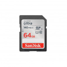 Карта пам'яті SanDisk 64GB SD class 10 UHS-I Extreme Ultra (SDSDUNB-064G-GN6IN)