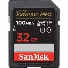 Карта пам'яті SanDisk 32GB SD class 10 UHS-I U3 V30 Extreme PRO (SDSDXXO-032G-GN4IN)