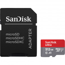 Карта пам'яті SanDisk 512GB microSDXC class 10 UHS-I Ultra (SDSQUAC-512G-GN6MA)