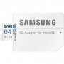 Карта пам'яті Samsung Miсro-SDXC memory card 64GB C10 UHS-I R130MB/s Evo Plus + SD (MB-MC64KA/EU)