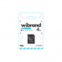 Карта пам'яті Wibrand 4GB microSD class 4 (WICDC4/4GB-A)