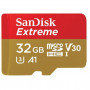 Карта пам'яті SanDisk 32GB microSDHC V30 A1 UHS-I U3 4K Extreme (SDSQXAF-032G-GN6MA)