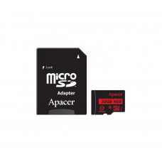 Карта пам'яті Apacer 32GB microSDHC class 10 UHS-I U1 (R85 MB/s) (AP32GMCSH10U5-R)