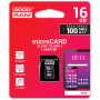 Карта пам'яті Goodram 16GB microSDHC Class 10 (M1AA-0160R12)