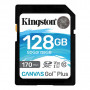 Карта пам'яті Kingston 128GB SDXC class 10 UHS-I U3 Canvas Go Plus (SDG3/128GB)