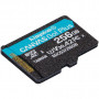 Карта пам'яті Kingston 256GB microSDXC class 10 A2 U3 V30 Canvas Go Plus (SDCG3/256GBSP)