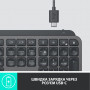 Клавіатура Logitech MX Keys Advanced for Business Wireless Illuminated UA Graphite (920-010251)