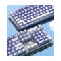 Клавіатура Aula F2088 Pro Mechanical White/Violet + 9 Purple keys KRGD Blue USB UA (6948391234915)