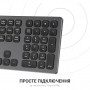 Клавіатура OfficePro SK1550 Wireless Black (SK1550B)