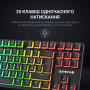 Клавіатура GamePro MK80R Red Switch RGB USB Black (MK80R)