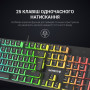 Клавіатура GamePro MK85R Red Switch RGB USB Black (MK85R)