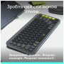 Клавіатура Logitech POP Icon Keys Bluetooth UA Graphite (920-013157)