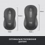 Мишка Logitech Signature M650 L Wireless Mouse for Business Graphite (910-006348)