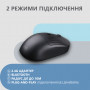 Мишка 2E MF218 Silent Wireless/Bluetooth Black (2E-MF218WBK)