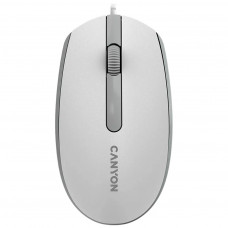 Мишка Canyon M-10 USB White Grey (CNE-CMS10WG)