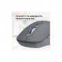 Мишка OfficePro M230G Silent Click Wireless/Bluetooth Gray (M230G)