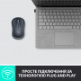 Мишка Logitech M185 swift grey (910-002238)