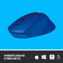 Мишка Logitech M330 Silent plus Blue (910-004910)