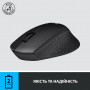 Мишка Logitech M330 Silent plus Black (910-004909)