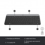 Комплект Logitech MK470 Slim Wireless UA Graphite (920-009204)