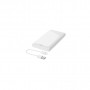 Батарея універсальна Deltaco 10000mAh, Input:Micro-USB, Output:USB-A*2(5V/2.1A), +cable, white (PB-A1001)