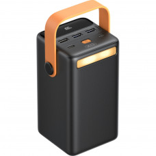 Батарея універсальна XO 50000mAh, PD/20W, QC3.0/22.5W, flashlight, Input(Type-C,MicroUSB), Output(3*USB,Type-C) (XO-PR168 / 29187)