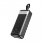 Батарея універсальна XO 30000mAh, PD/20W, QC/22.5W, with light, black (PR240_Black)