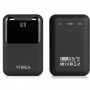 Батарея універсальна Vinga 10000 mAh Display soft touch black (BTPB0310LEDROBK)