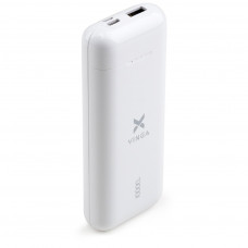 Батарея універсальна Vinga 10000 mAh glossy white (VPB1MWH)