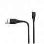 Зарядний пристрій ColorWay 1USB Quick Charge 3.0 (18W) black + cable Type C (CW-CHS013QCC-BK)