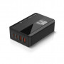 Зарядний пристрій ColorWay Power Delivery (2USB-A + 2USB TYPE-C) (65W) black (CW-CHS040PD-BK)