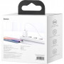 Зарядний пристрій Baseus Super Si 1C 20W With Simple Wisdom Data Cable Type-C/iP White (TZCCSUP-B02)