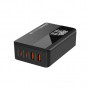 Зарядний пристрій ColorWay Power Delivery GaN (2USB-A + 2USB TYPE-C) (100W) black (CW-CHS041PD-BK)