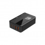 Зарядний пристрій ColorWay Power Delivery GaN (2USB-A + 2USB TYPE-C) (100W) black (CW-CHS041PD-BK)