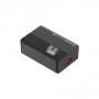 Зарядний пристрій ColorWay Power Delivery GaN (2USB-A + 2USB TYPE-C) (100W) black (CW-CHS041PD-BK)