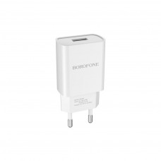 Зарядний пристрій BOROFONE BA20A Sharp charger White (BA20AW)