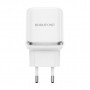 Зарядний пристрій BOROFONE BA36A High speed single port QC3.0 charger set White (BA36AW)