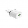 Зарядний пристрій BOROFONE BA36A High speed single port QC3.0 charger set White (BA36AW)