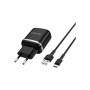 Зарядний пристрій BOROFONE BA36A High speed single port QC3.0 charger set(Type-C) Black (BA36ACB)