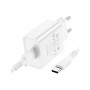 Зарядний пристрій BOROFONE BA74A Aspirer single port charger set(Type-C) White (BA74ACW)