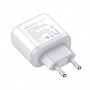 Зарядний пристрій ColorWay Power Delivery Port PPS USB (Type-C PD+ USB QC3.0) (45W) white (CW-CHS042PD-WT)