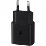 Зарядний пристрій Samsung USB-С 15W Black + Cable USB-C 1m (EP-T1510XBEGEU)