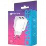 Зарядний пристрій MakeFuture 2 USB (2.4 A) White (MCW-21WH)