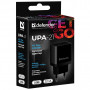 Зарядний пристрій Defender UPA-21 black, 1xUSB, 5V / 2.1A (83577)