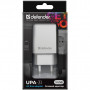 Зарядний пристрій Defender UPA-31 white, 3xUSB, 5V / 3.1A (83587)