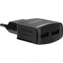 Зарядний пристрій Defender EPA-13 black, 2xUSB, 5V/2.1A, package (83840)