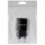 Зарядний пристрій Defender EPA-13 black, 2xUSB, 5V/2.1A, package (83840)